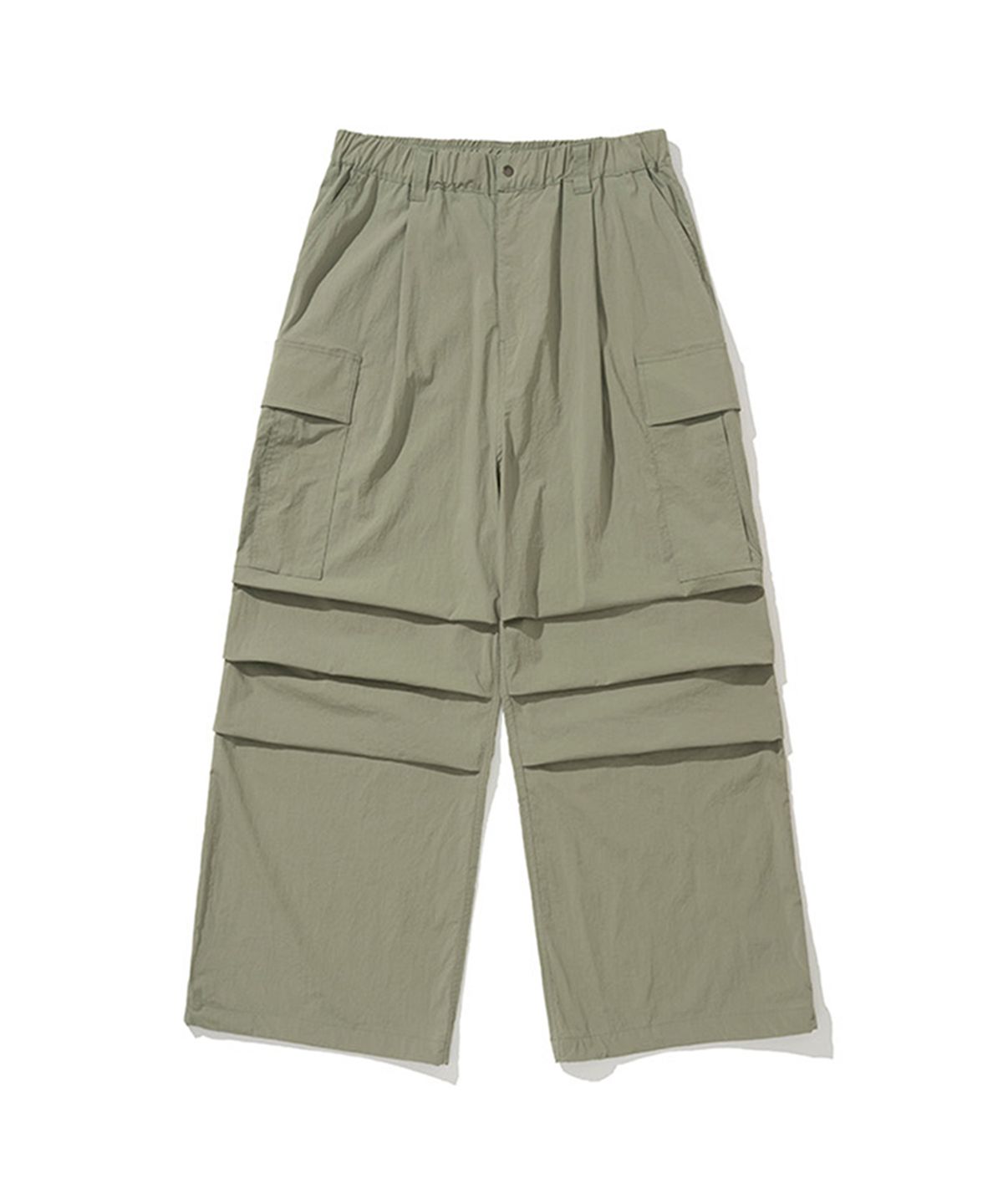 에르에르(ERER) [UN] Lightweight Nylon Carpenter Pants Khaki