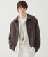CINCHED LIGHT BLOUSON - BROWN
