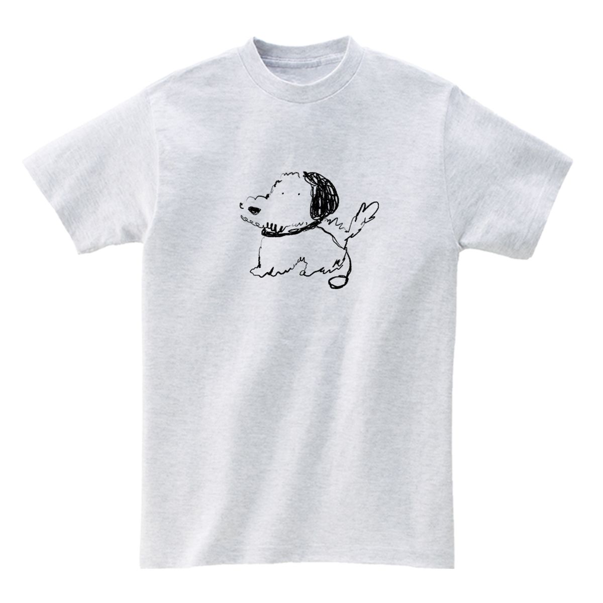 어썸어스(AWESOMEUS) Walking dog T-SHIRTS_4COLOR