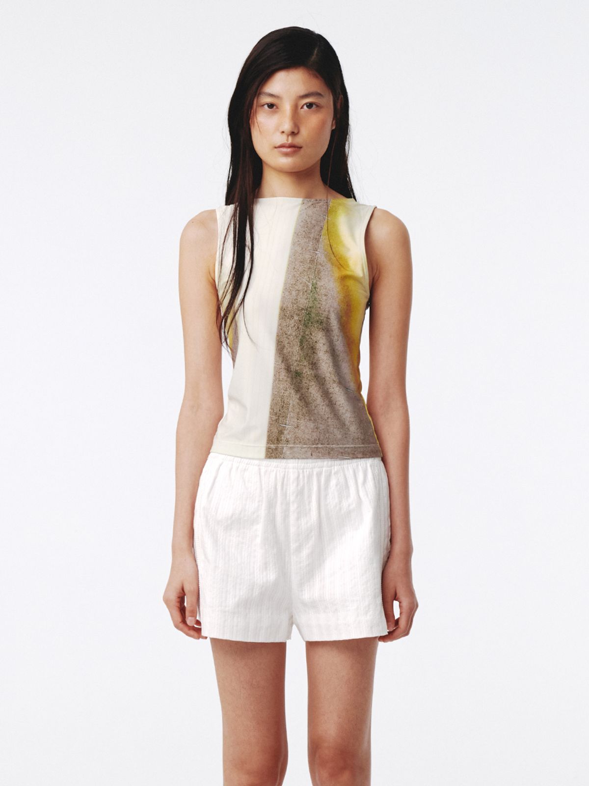 기준(KIJUN) Saturn Tank Top Multi