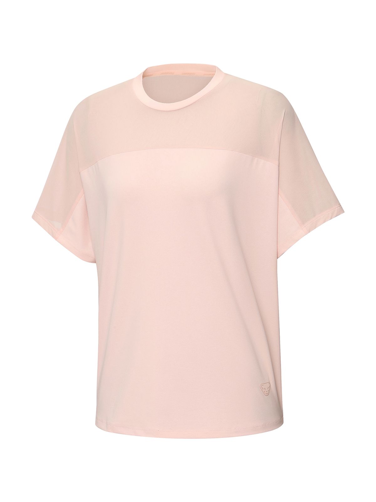 다이나핏(DYNAFIT) HYBRID (하이브리드) 여성 메쉬 반팔티_Light Pink YWM25276P1