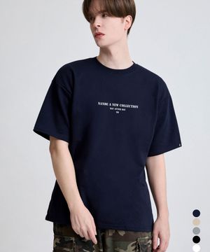 ND 레터링 오버핏 반팔티셔츠 5color