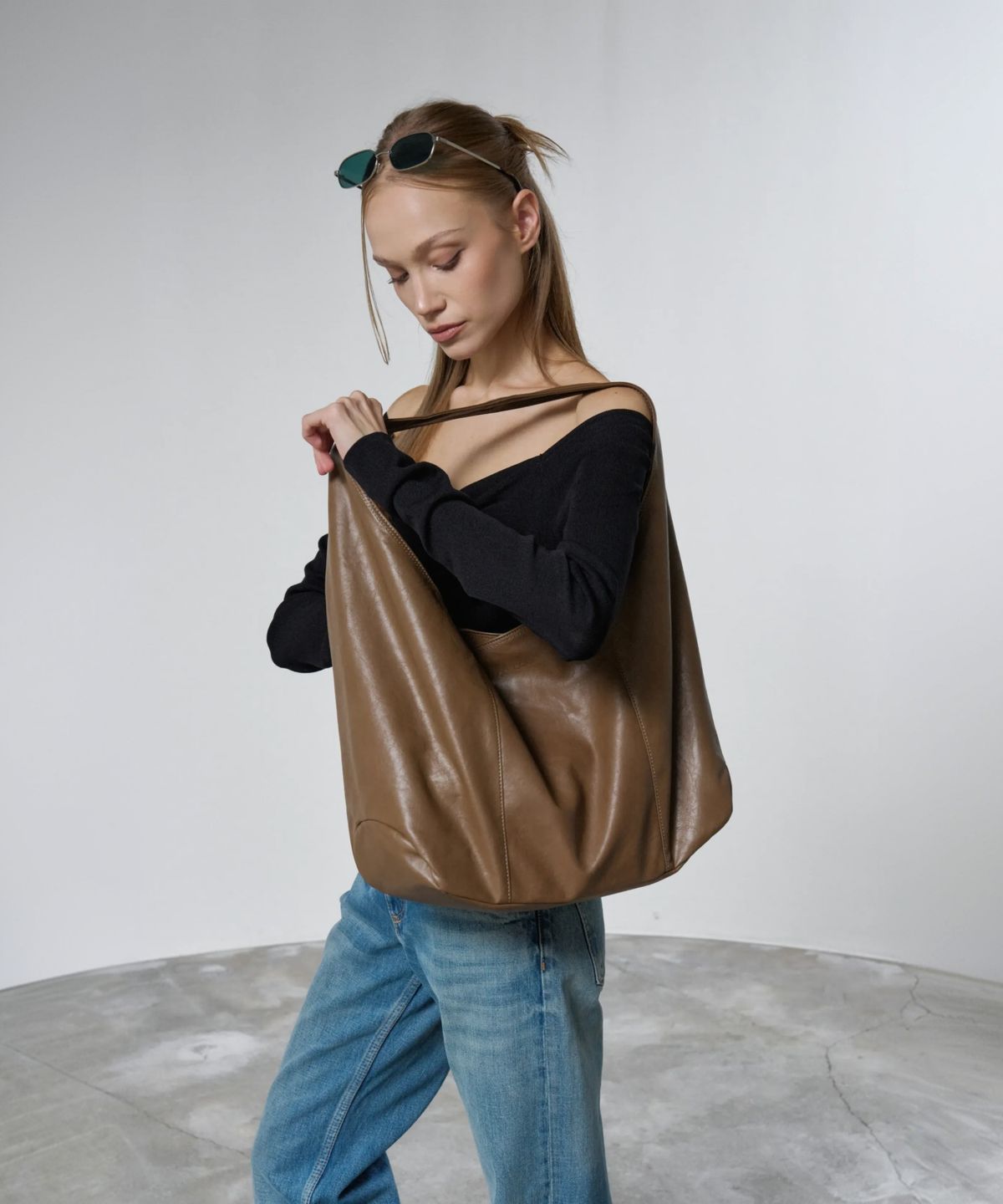 고세(GOCCE) 오브리빅호보백 Aubrey Big Hobo Bag GL256K