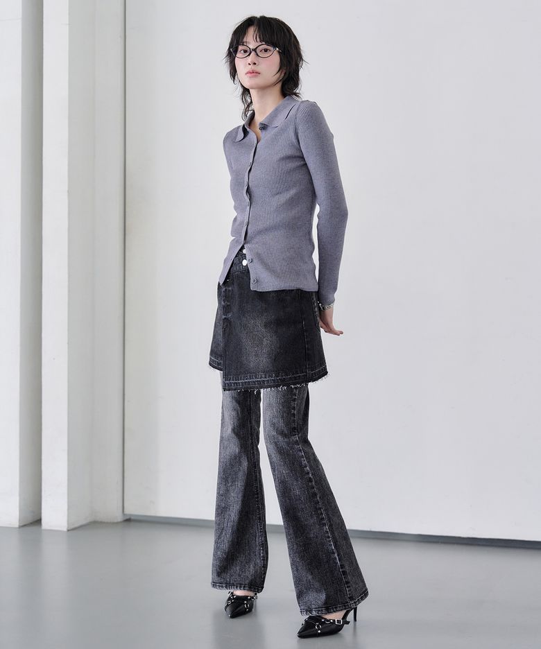 Wrap Skirt DCSK005Black