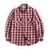 W23 OMBRE PLAID WORK SHIRT (red)