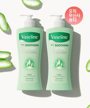 바세린 알로에 수딩로션 450ml * 2개 구성