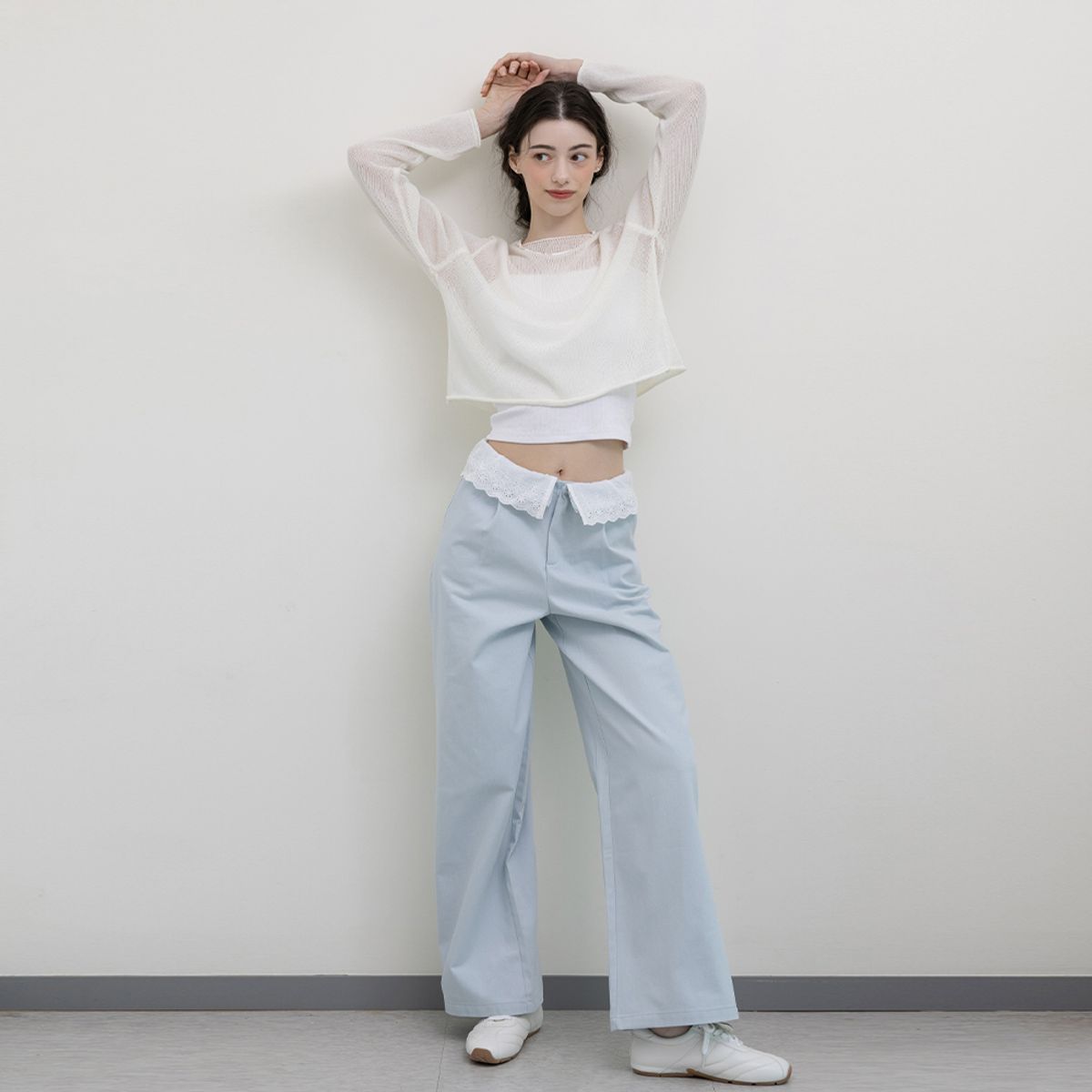 에이앤레이(AEIREI) AR_Lace casual pants_2color