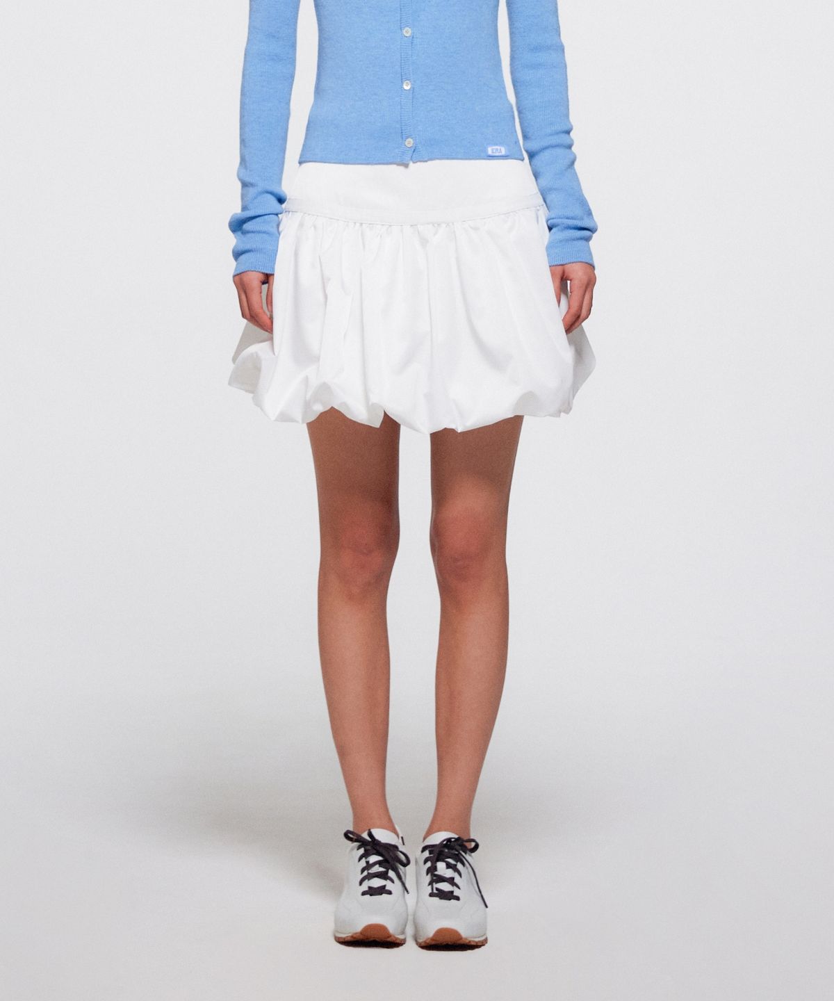 이알에이(ERA) WAIST VOLUME SKIRT - WHITE