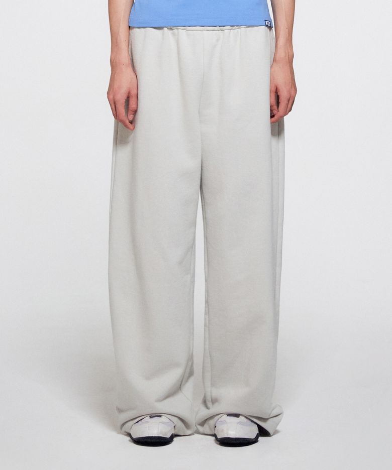 UNISEX ERA HEAVY SWEATPANTS - LIGHT GRAY