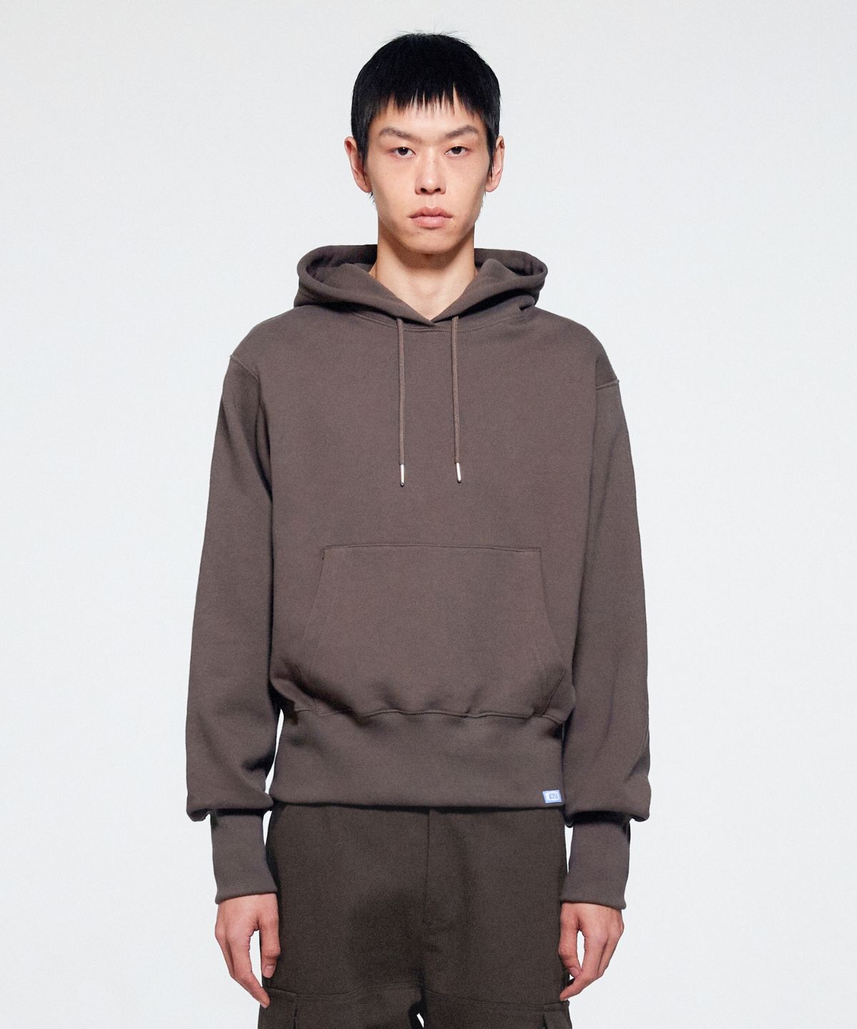 이알에이(ERA) UNISEX ERA HEAVY HOODIE - BROWN