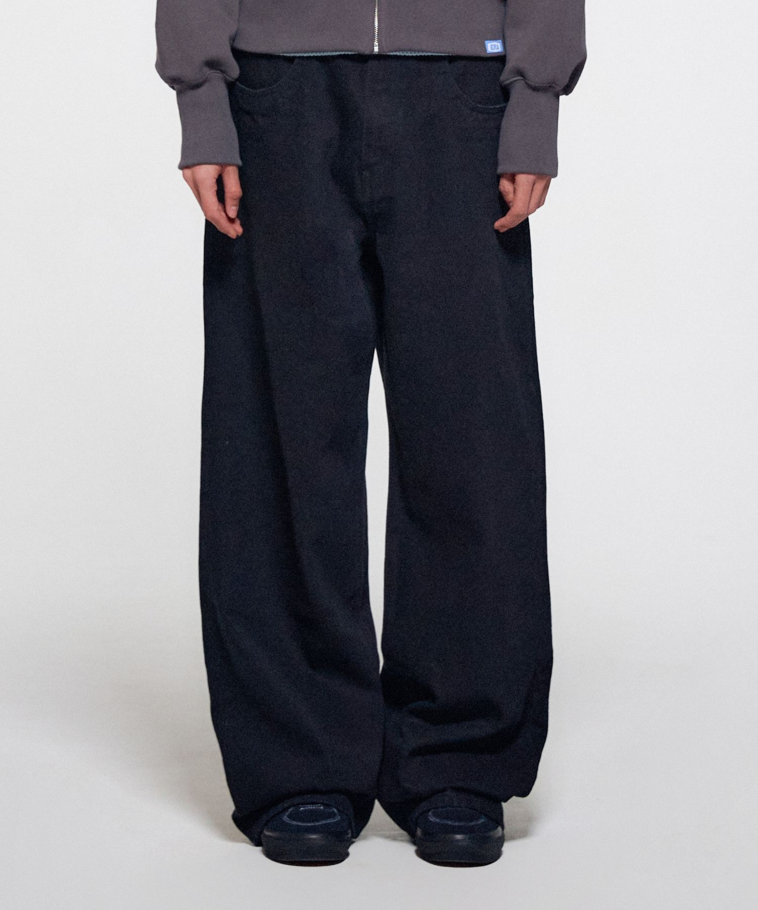 MUSINSA公式 | ERA メンズ ERA ワイドフィット デニムパンツ - ブラック