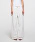 WOMEN ERA WIDE FIT DENIM PANTS - WHITE