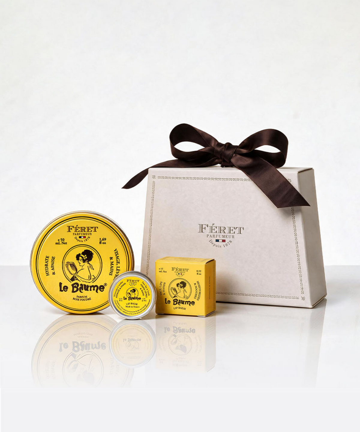 페레 파퓨머(FERET PARFUMEUR) 르밤 미엘 로즈 트래블 듀오 (멀티밤 50ml + 15ml)