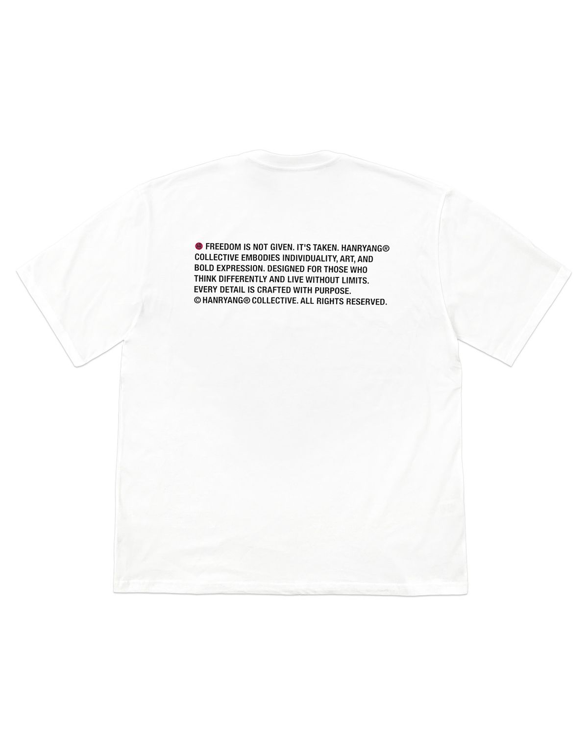 한량 컬렉티브(HANRYANG COLLECTIVE) hr003-1 Tee white