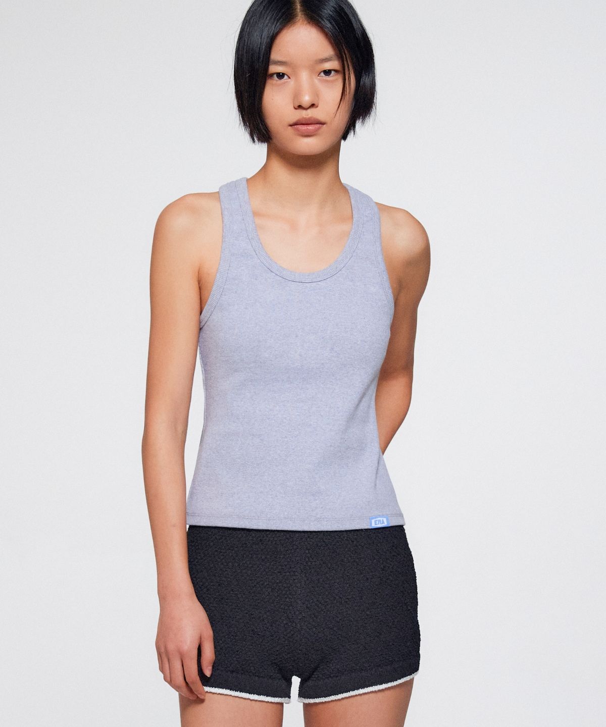 이알에이(ERA) WOMEN ERA HEAVY SLEEVELESS - MELANGE GRAY