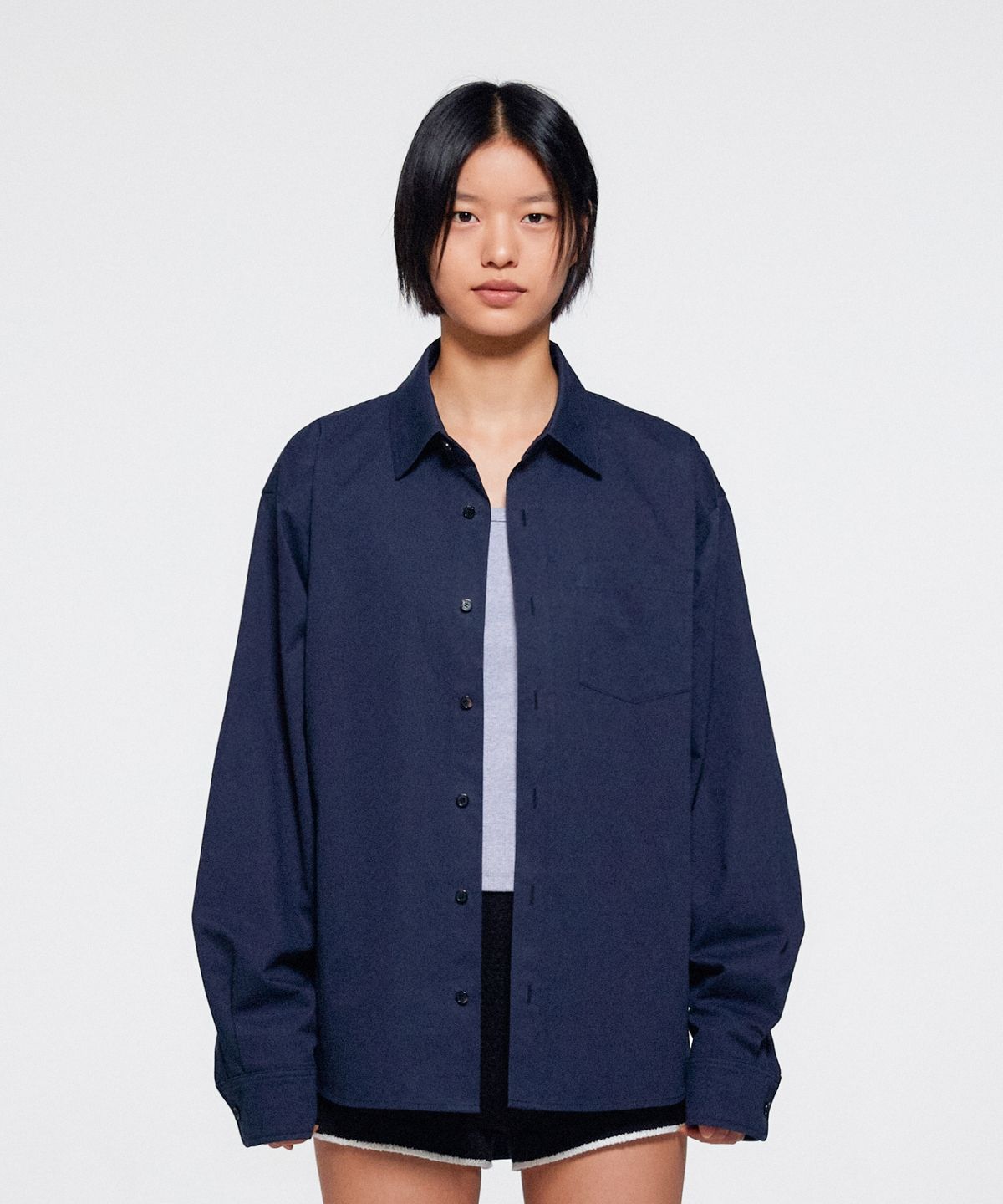 이알에이(ERA) UNISEX ERA CLASSIC SHIRTS - DEEP NAVY