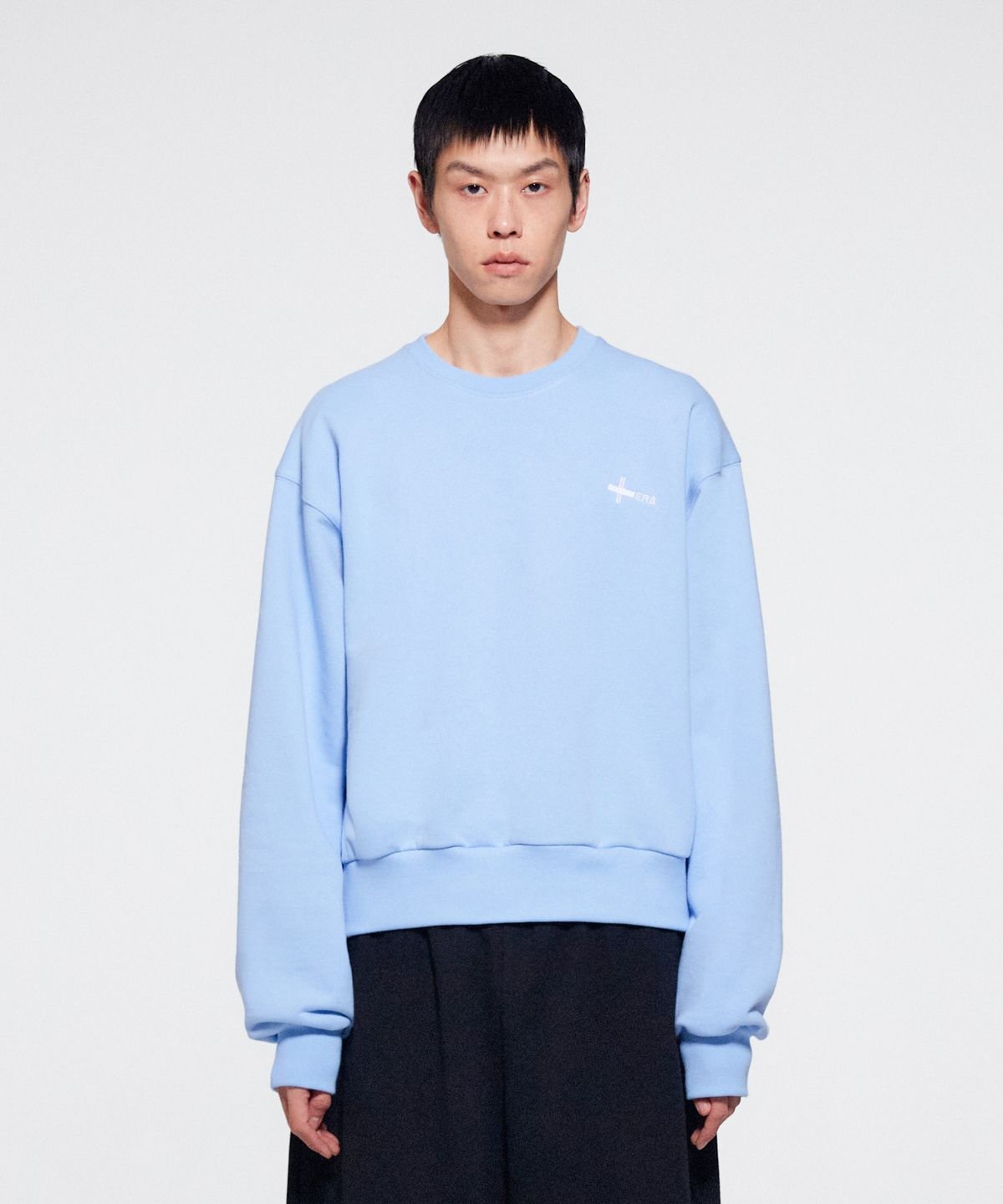 이알에이(ERA) UNISEX ERA HEAVY SWEATSHIRTS - ICE BLUE