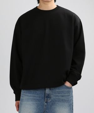 SLEEK CREWNECK MTM (BLACK)
