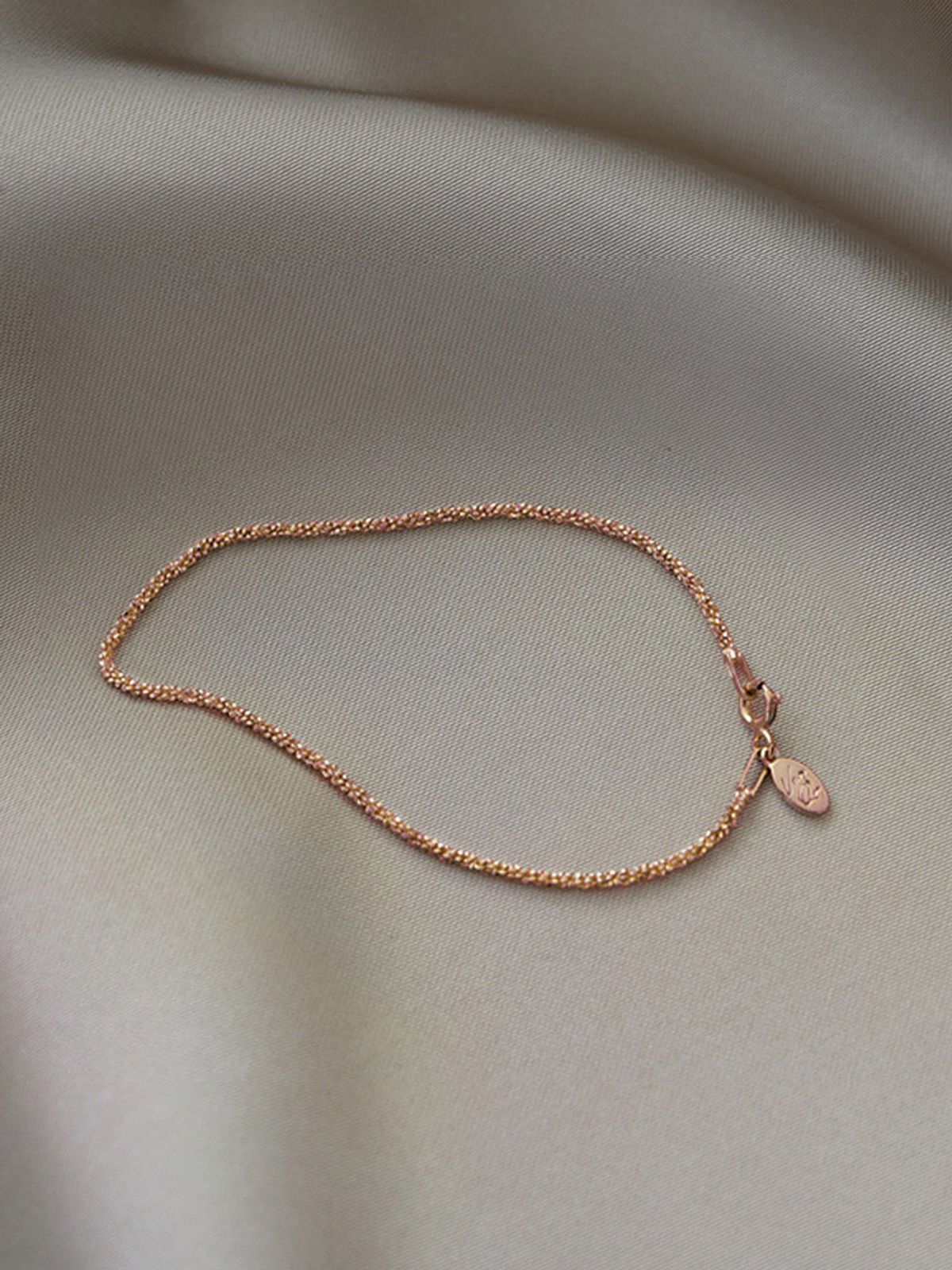벤앤쿠(VENANDQU) Margeritta chain (bracelet) - Rosegold