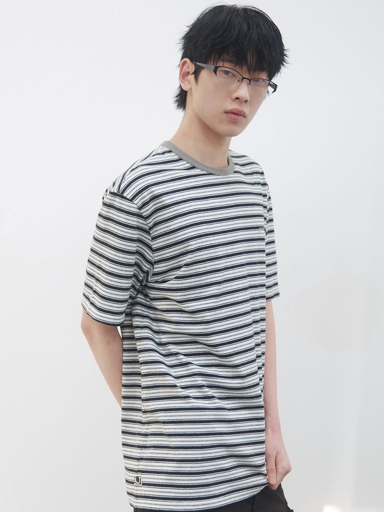 Fresh Border Tee Black
