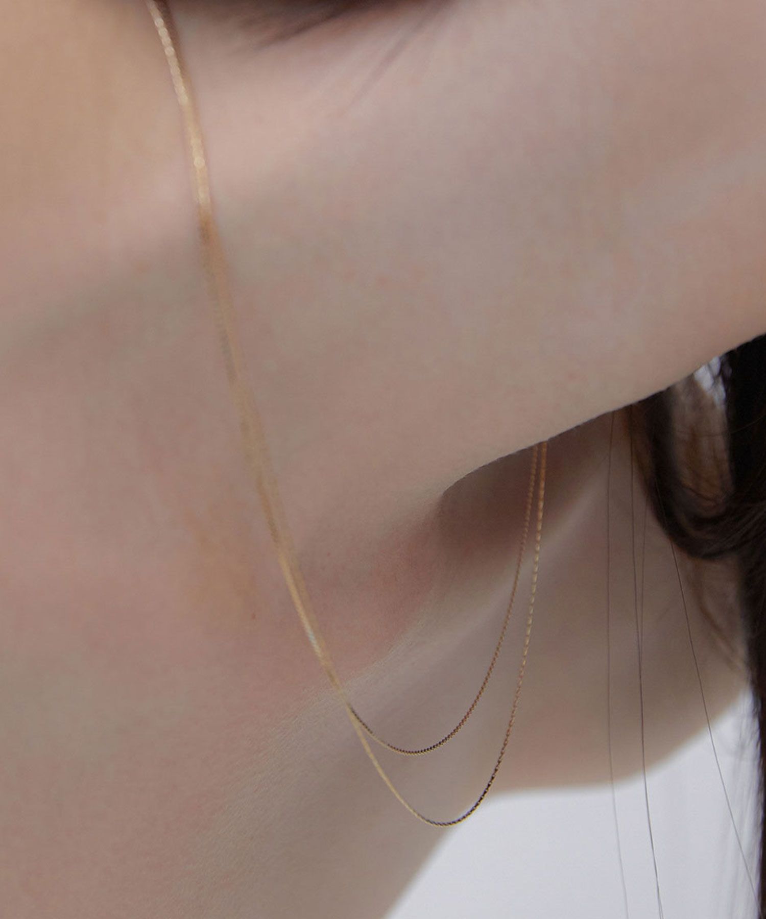 MUSINSA | BYWEEKEND Glow necklace_gold