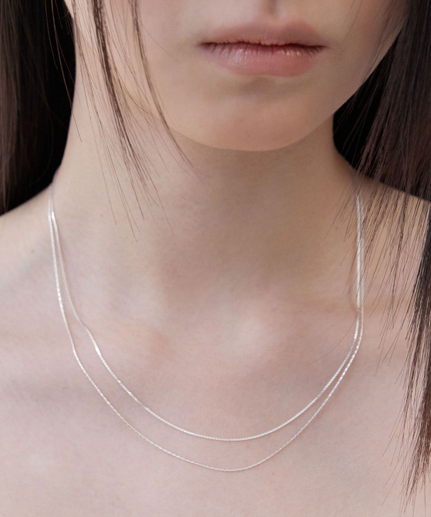 Byweekend☆[silver925] Glow necklace ネックレス MUSINSA | BYWEEKEND Glow necklace_silver