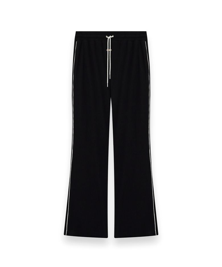 R-0050 / COZY BRUSH - RESORT PANTS(BLACK)