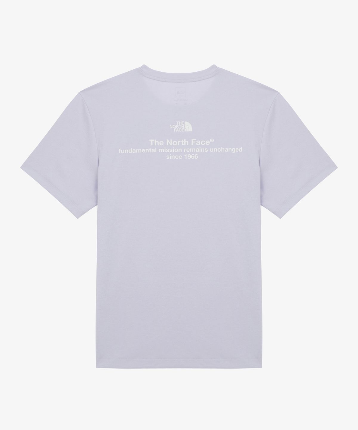 노스페이스(THE NORTH FACE) NT7UR04D 남성 미션 반팔 라운드 티 LAVENDER