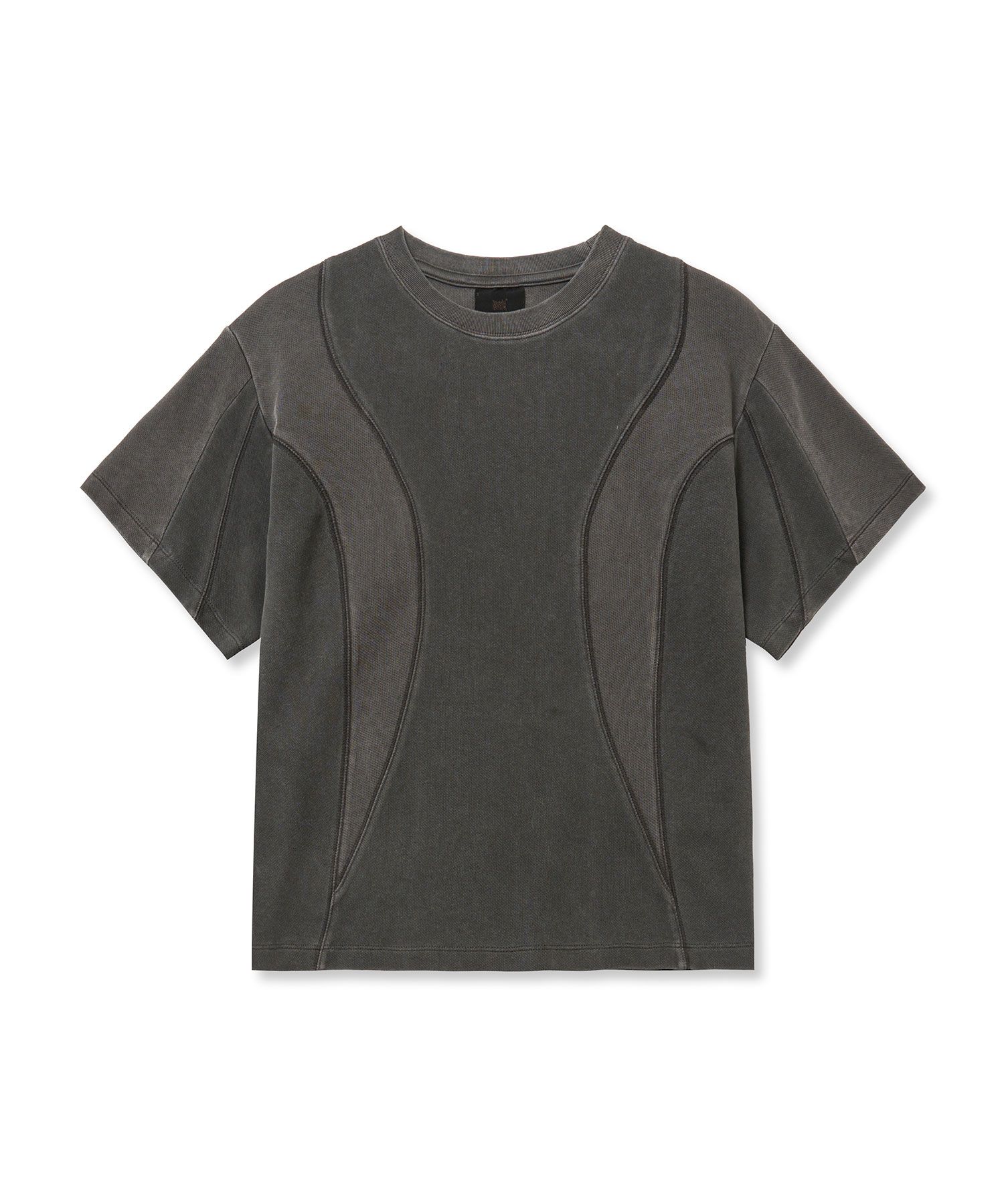 ★BROWNBREATH★ W ABSTRACT PIGMENT TEE GREEN MUSINSA | BROWNBREATH W ABSTRACT PIGMENT TEE - CHARCOAL