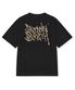 LEOPARD TAG TEE - BLACK