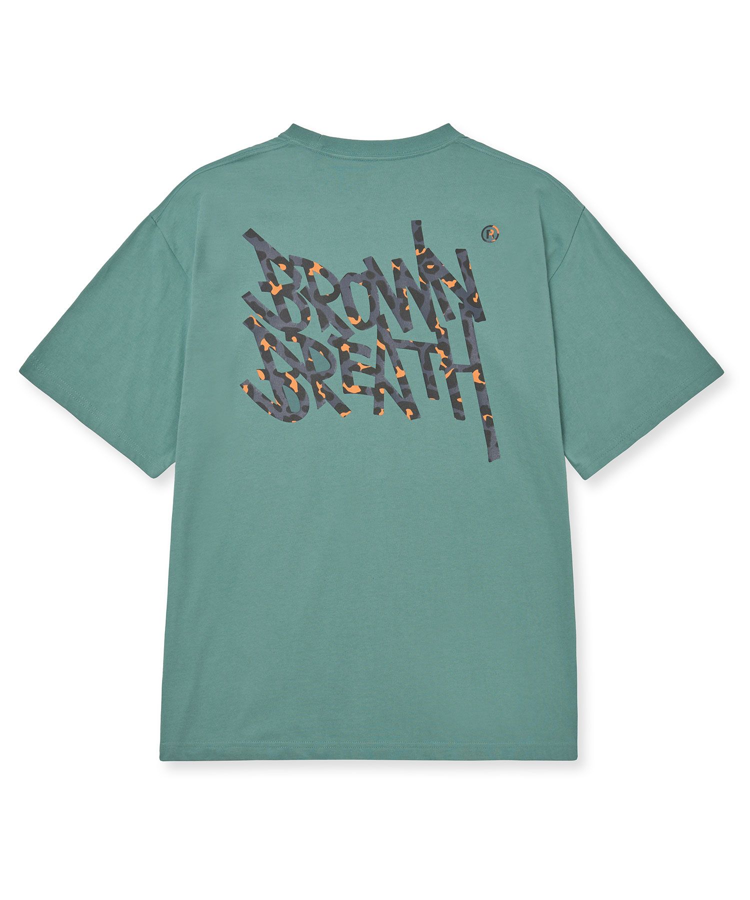 [BROWNBREATH] LEOPARD TAG TEE ★大人気★ MUSINSA | BROWNBREATH LEOPARD TAG TEE - BLUE GREEN