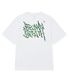 LEOPARD TAG TEE - WHITE