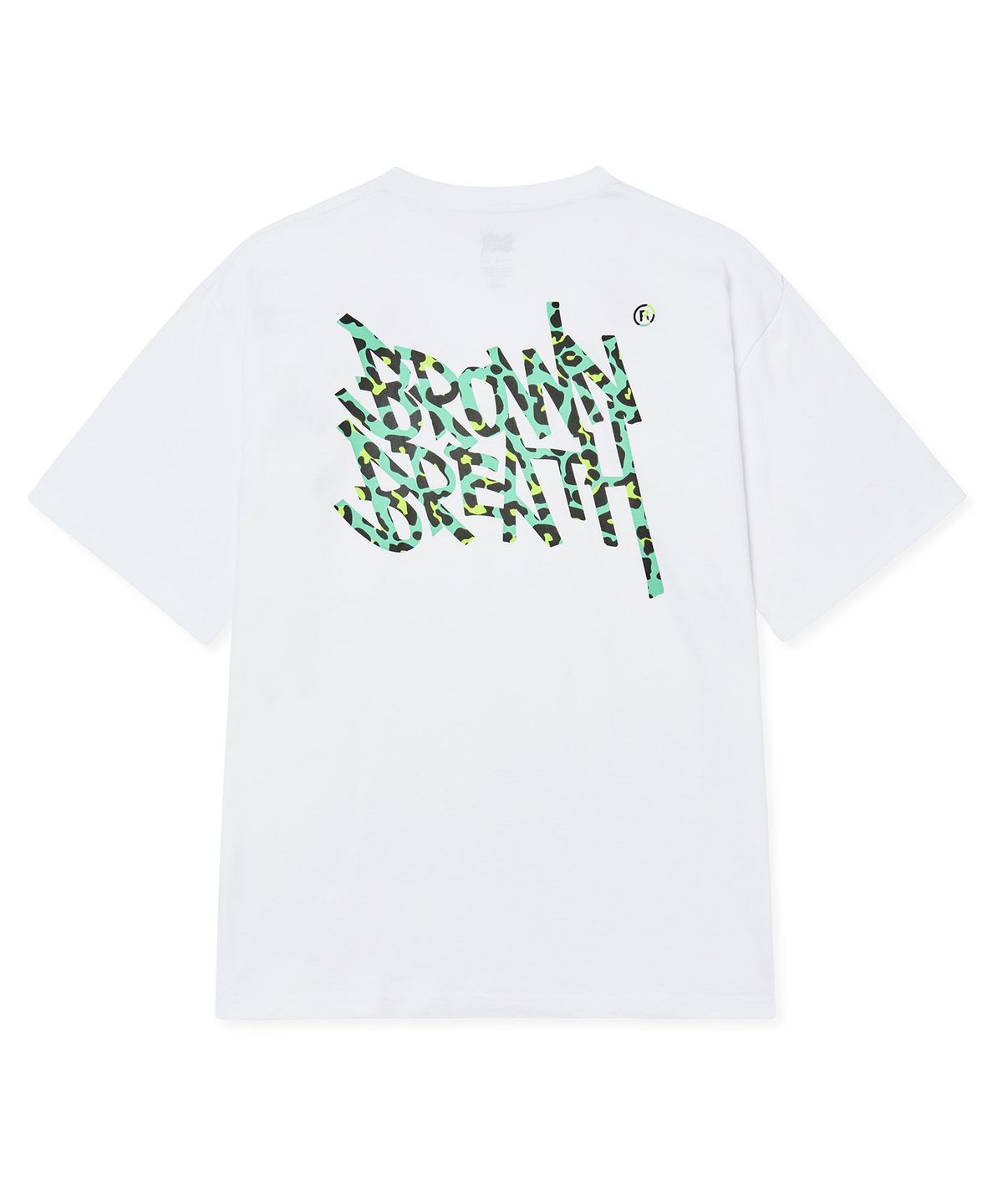 브라운브레스(BROWNBREATH) LEOPARD TAG TEE - WHITE