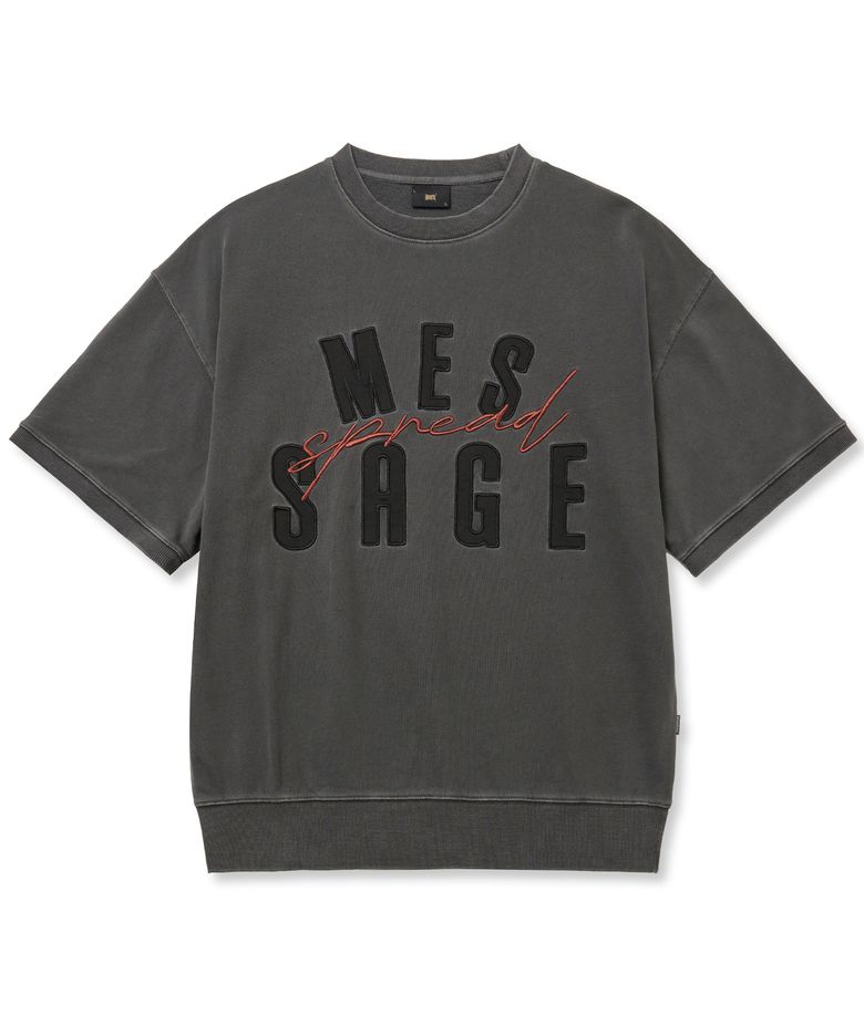 MES PIGMENT TEE - DARK GREY