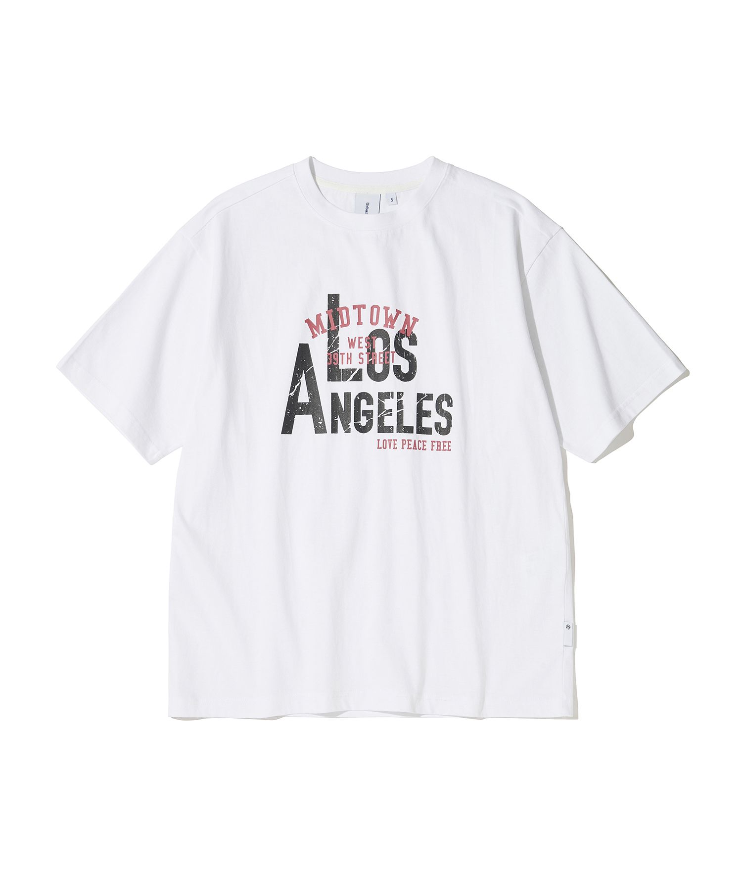 ★Urbandtype.★ Los Angeles Vintage Graphic T-Shirt Burgundy The Hundreds T-Shirt Mens Medium Graphic Burgundy Red Logo