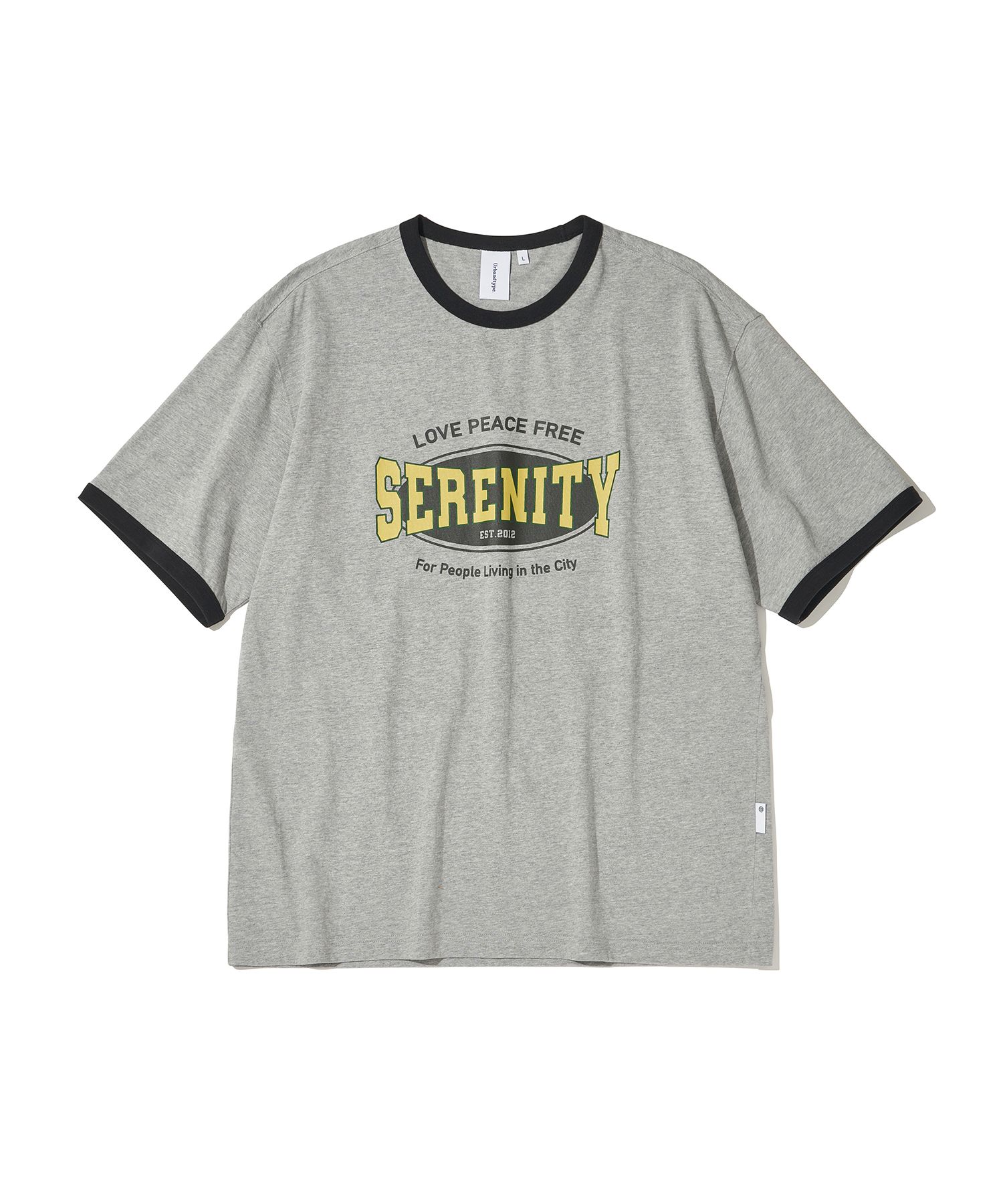 ★Urbandtype.★ Serenity Color Ringer T-Shirt Melange Gray U MUSINSA | URBANDTYPE Serenity Color Ringer T-Shirt_Red