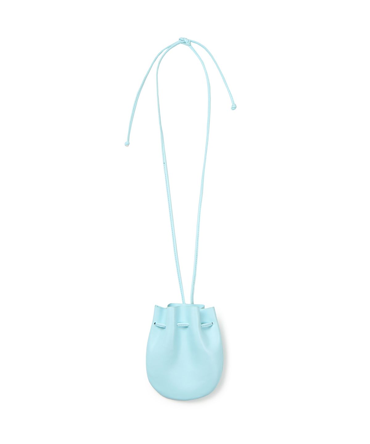 분더캄머(WNDERKAMMER) Moon Jar - Shaped  Belted Bag_Light Blue (달항아리 모양 벨티드백_라이트블루)