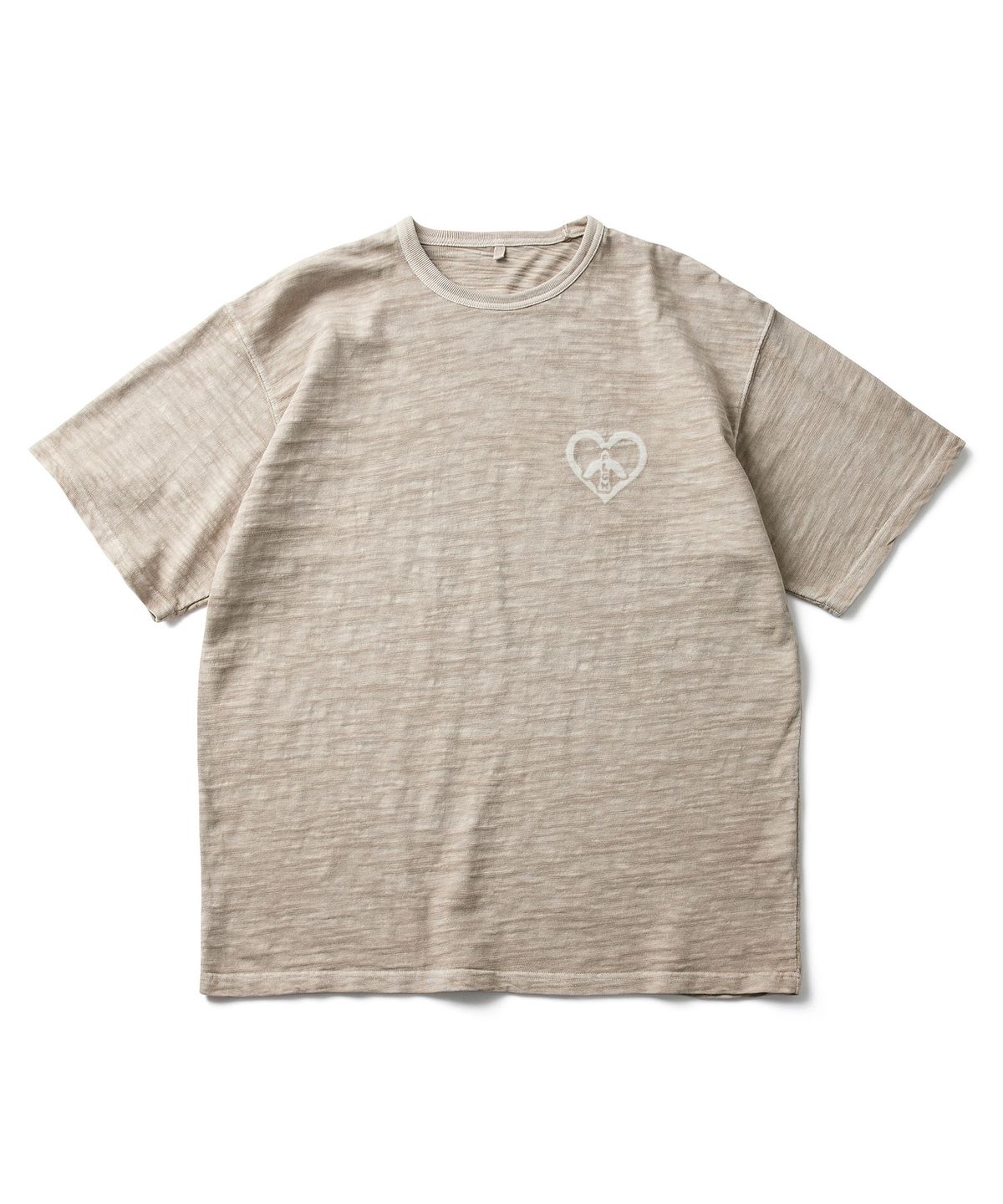 에스파이(ESFAI) PLGW REVERSIBLE SLUB T SHIRTS (BEIGE)