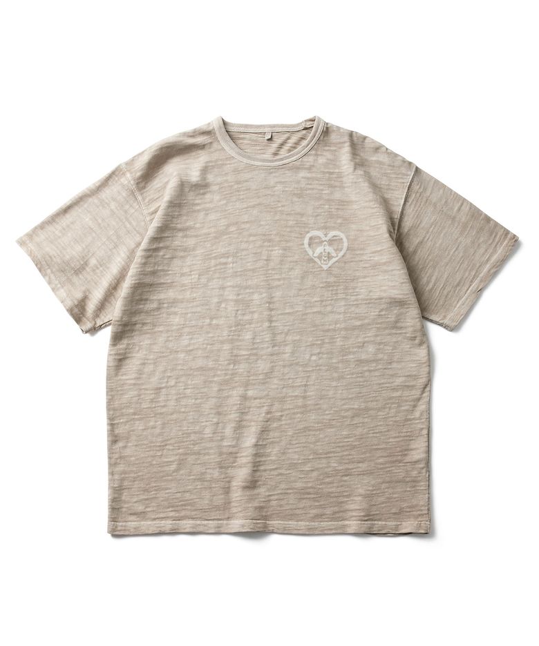 PLGW REVERSIBLE SLUB T SHIRTS (BEIGE)