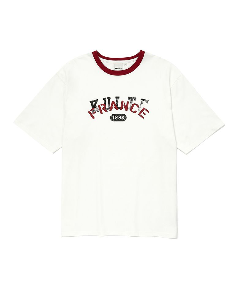 STAMP RINGER T-SHIRT WHITE