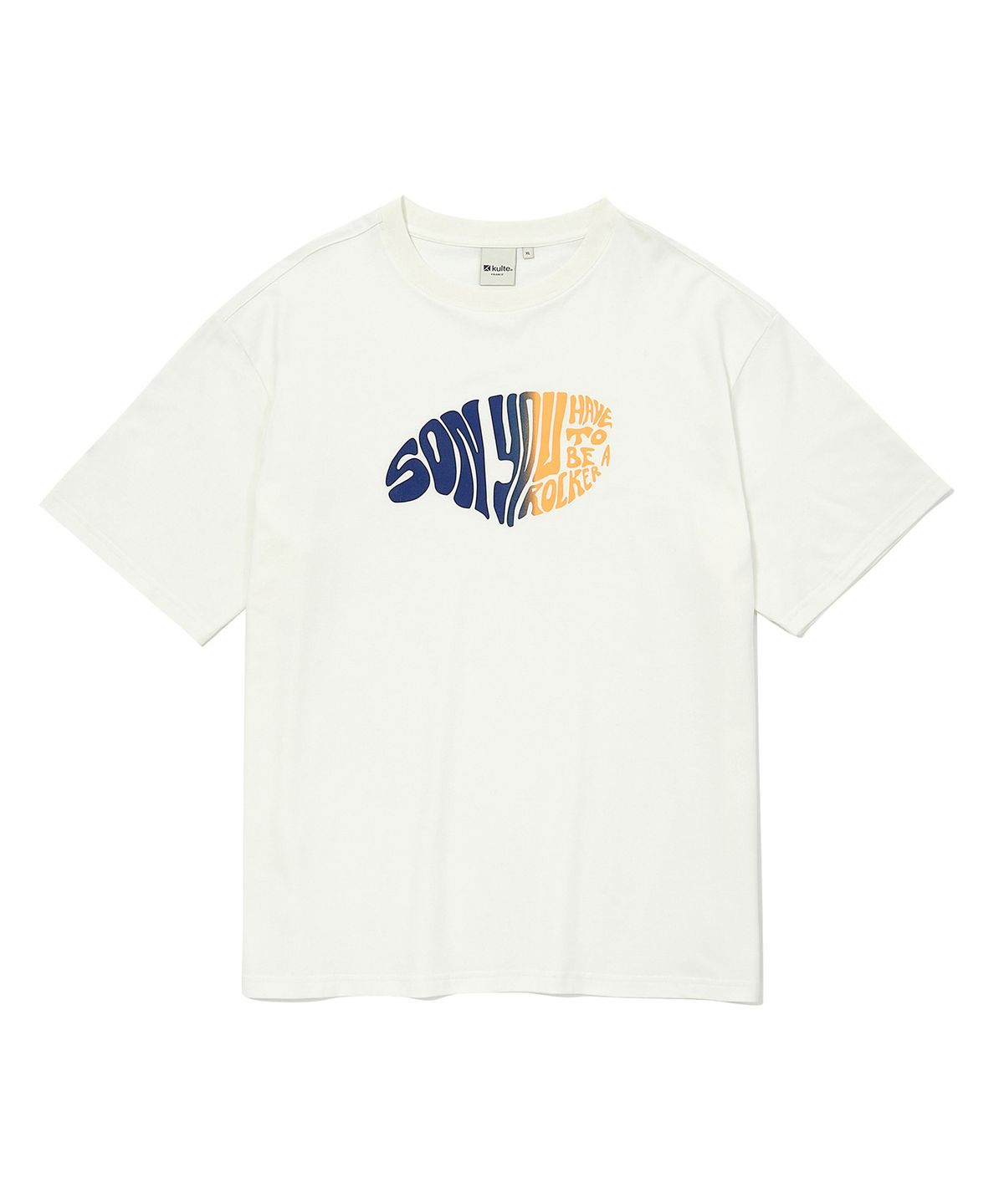 쿨트(KULTE) GRADATION T-SHIRT WHITE