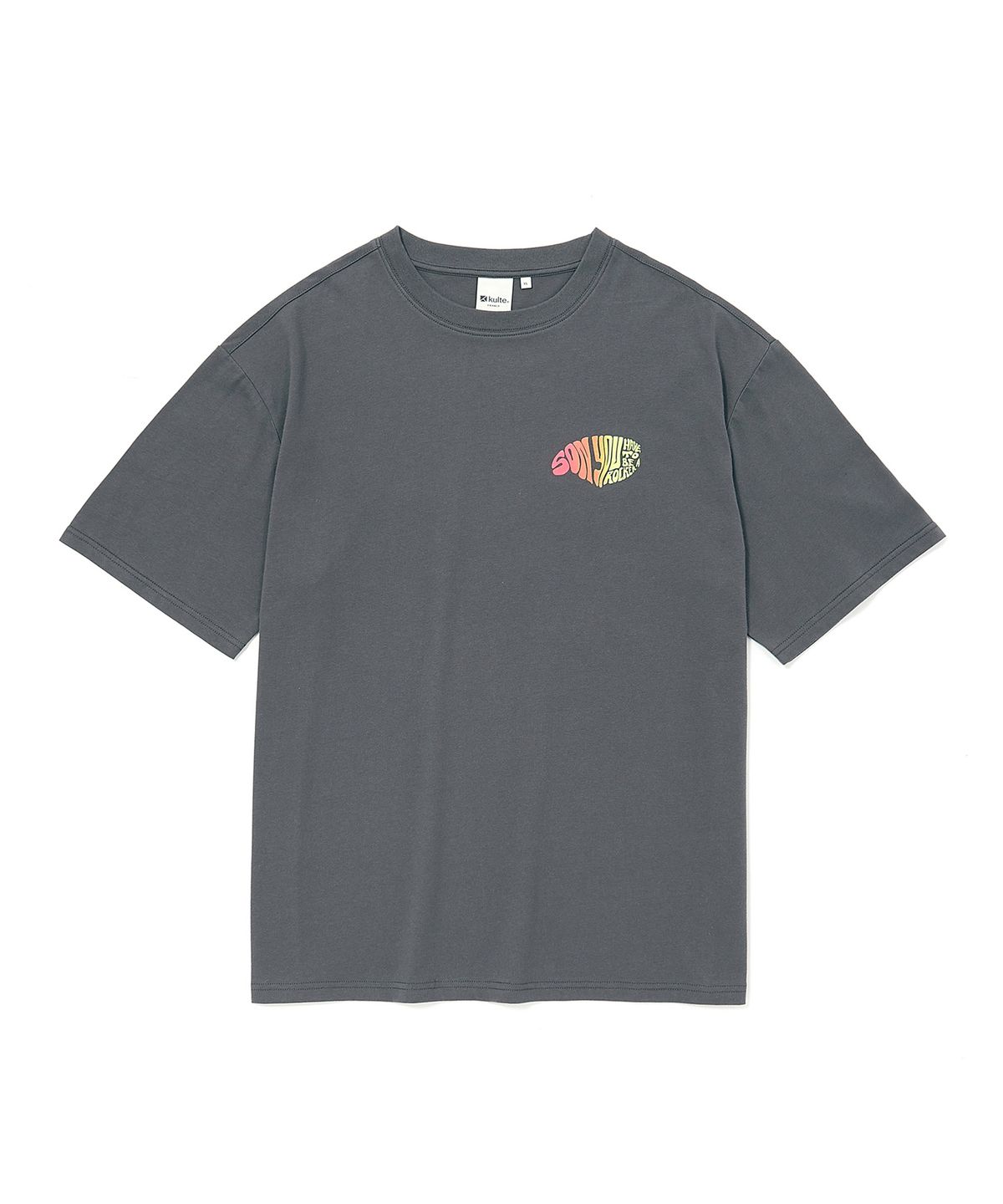 쿨트(KULTE) SMALL GRADATION T-SHIRT L.GREY