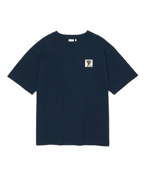 KULTE CAT T-SHIRT D.NAVY