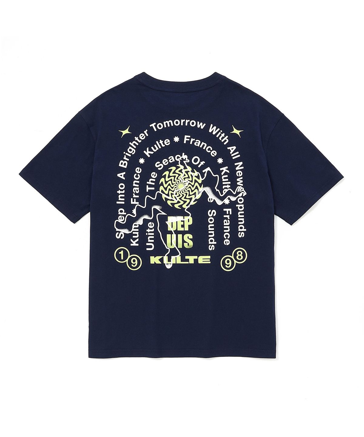 쿨트(KULTE) NEW SOUNDS T-SHIRT NAVY