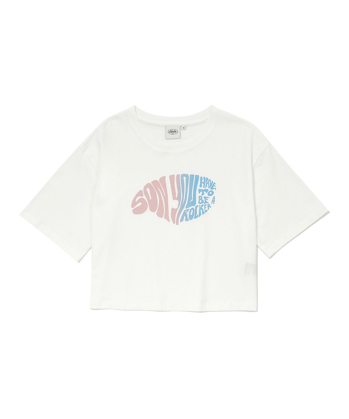 쿨트(KULTE) GRADATION WOMEN T-SHIRT WHITE