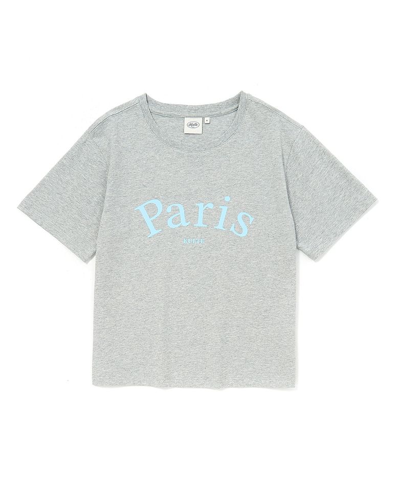 PARIS WOMEN T-SHIRT M.GREY
