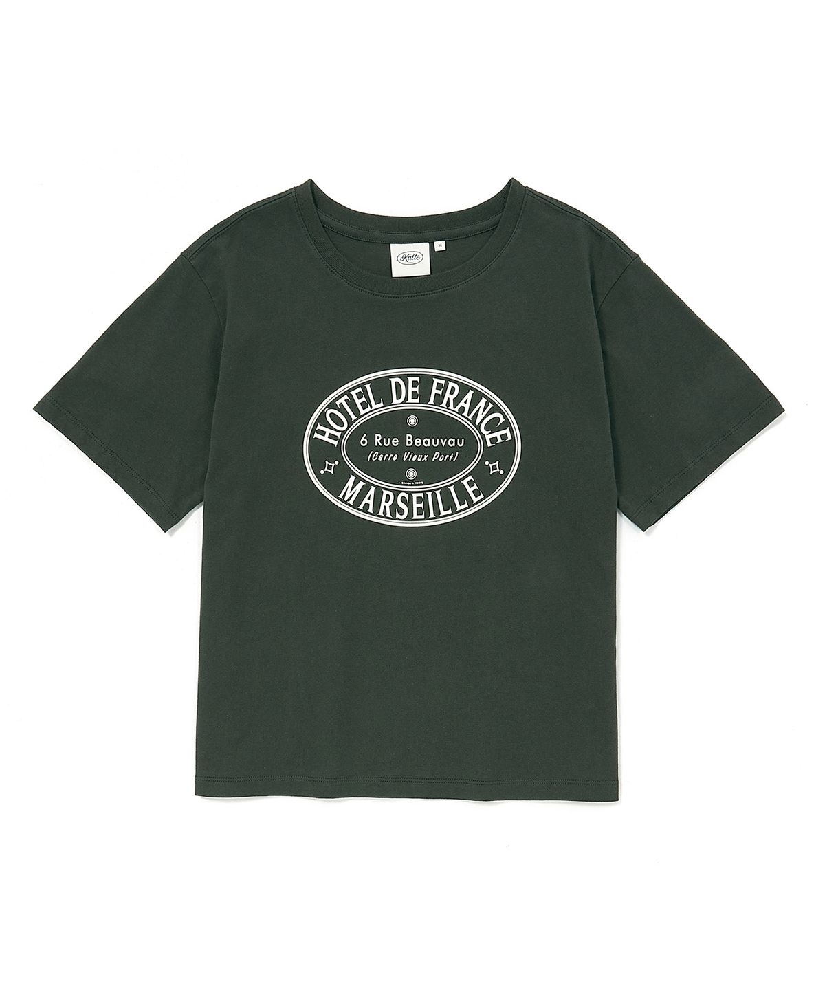 쿨트(KULTE) VINTAGE ORBIT WOMEN T-SHIRT KHAKI