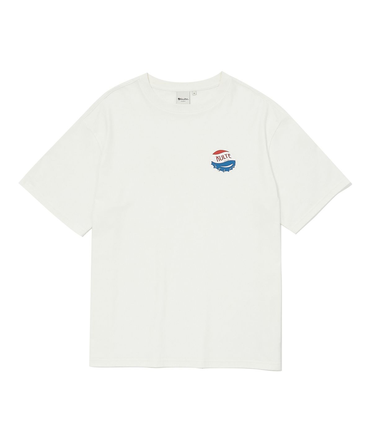 쿨트(KULTE) KAPSULE T-SHIRT WHITE