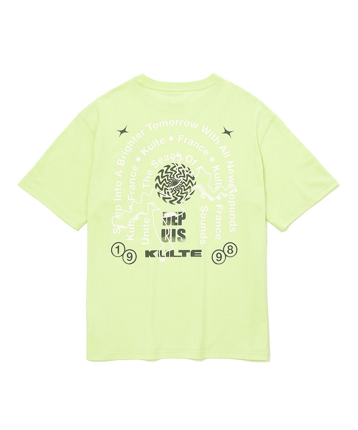 쿨트(KULTE) NEW SOUNDS T-SHIRT LIME