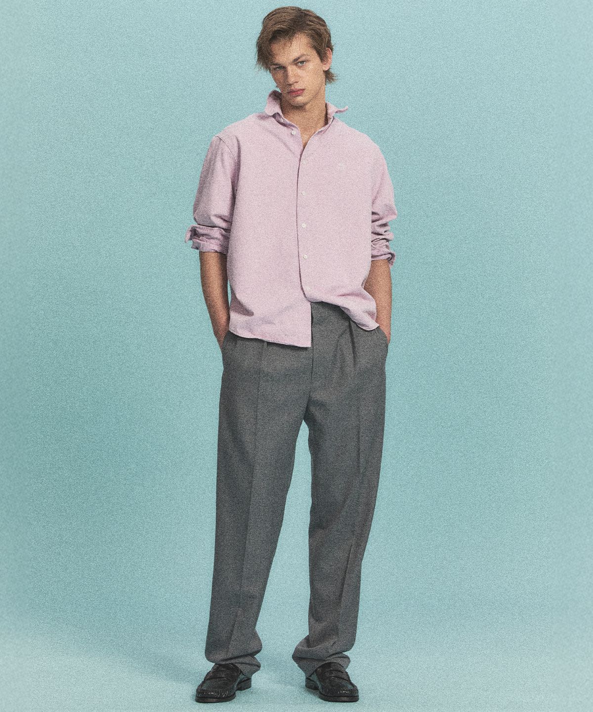 노앙(NOHANT) 5-POCKET SLACKS GRAY